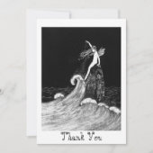 フェアリーランドフェアリーヴィンテージアート サンキューカード (正面)