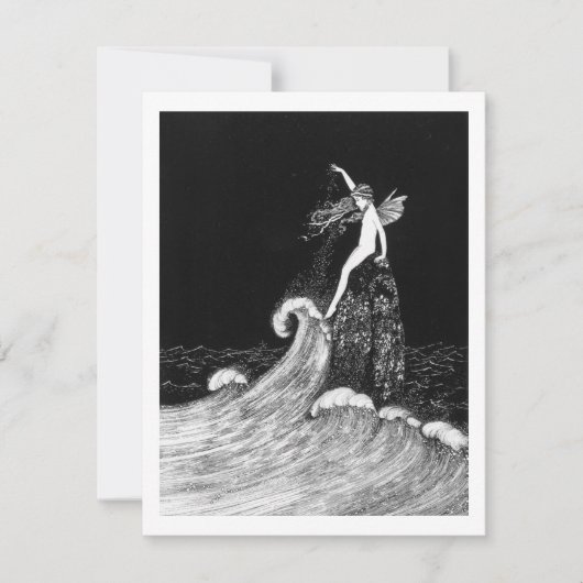 フェアリーランドフェアリーヴィンテージアート ノートカード (正面)