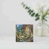 フェアリーランドフォレストグラフィック スクエア名刺 (スタンド正面)