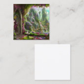 フェアリーランドフォレストグラフィック スクエア名刺 (正面/裏面)