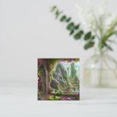 フェアリーランドフォレストグラフィック スクエア名刺 (スタンド正面)