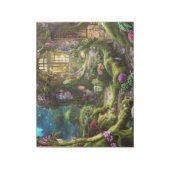 フェアリーランドフォレストグラフィック ノートパッド (回転)