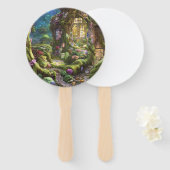 フェアリーランドフォレストグラフィック ハンドファン (正面&裏面)