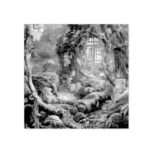 フェアリーランドフォレストグラフィック ラバースタンプ (インプリント)