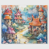 フェアリーランドラッピング紙 ラッピングペーパー (フラット)