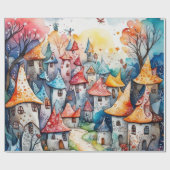 フェアリーランドラッピング紙 ラッピングペーパー (フラット)