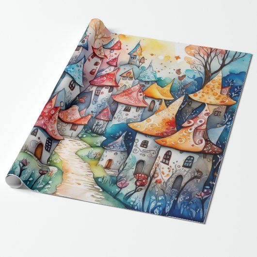 フェアリーランドラッピング紙 ラッピングペーパー (アンロールド)
