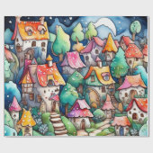 フェアリーランドラッピング紙 ラッピングペーパー (フラット)