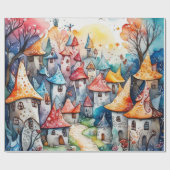 フェアリーランドラッピング紙 ラッピングペーパー (フラット)