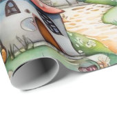 フェアリーランドラッピング紙 ラッピングペーパー (ロールコーナー)