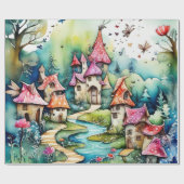 フェアリーランドラッピング紙 ラッピングペーパー (フラット)