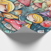 フェアリーランドラッピング紙 ラッピングペーパー (角)