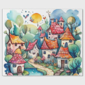 フェアリーランドラッピング紙 ラッピングペーパー (フラット)