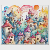 フェアリーランドラッピング紙 ラッピングペーパー (フラット)