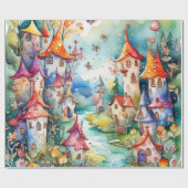 フェアリーランドラッピング紙 ラッピングペーパー (フラット)