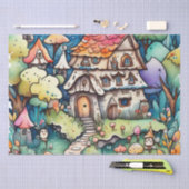 フェアリーランドラッピング紙 薄葉紙 (クラフト)