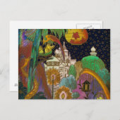 フェアリーランドヴィンテージデザインはがき ポストカード (正面/裏面)