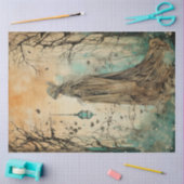 フェアリーランド春お洒落フォレストウィッチNo1 薄葉紙 (クラフト)