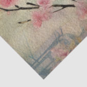 フェアリーランド春フォレストティール(緑がかった色)バード 薄葉紙 (詳細)