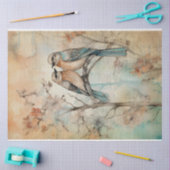 フェアリーランド春フォレストバードNo1 薄葉紙 (クラフト)