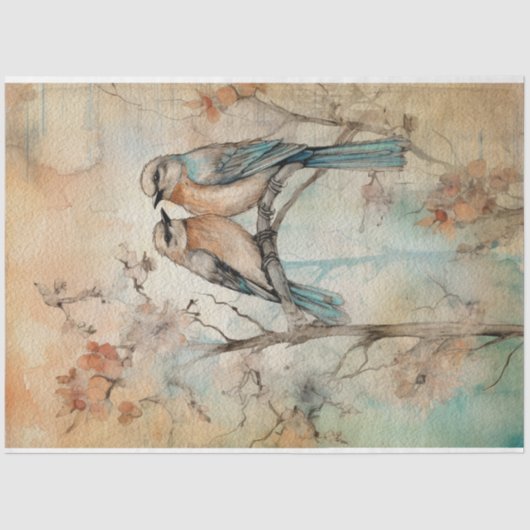 フェアリーランド春フォレストバードNo1 薄葉紙 (正面)