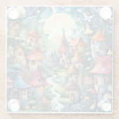 フェアリーランド魔法城 ガラスコースター (裏面)