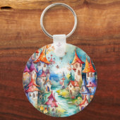 フェアリーランド魔法城 キーホルダー (正面)