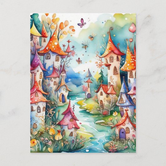 フェアリーランド魔法城 シーズンポストカード (正面)