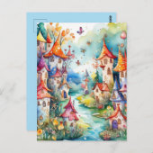 フェアリーランド魔法城 ポストカード (正面/裏面)