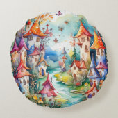フェアリーランド魔法城 ラウンドクッション (裏面)