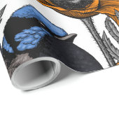 フェアリーレンツとオレンジポピーの花2 ラッピングペーパー (ロールコーナー)