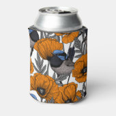 フェアリーレンツとオレンジポピーの花2 缶クーラー (缶裏面)