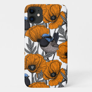 フェアリーレンツとオレンジポピーの花2 iPhone 11 ケース