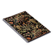 フェアリー中国のフローラの鳥のパターン ノートブック (右側)