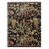 フェアリー中国のフローラの鳥のパターン ノートブック (正面)