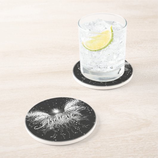 フェアリー信じスターライトファンタジーブラック コースター (側面)