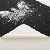 フェアリー信じスターライトファンタジーブラック シェルパブランケット (3/4)