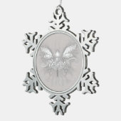 フェアリー信じスターライトファンタジー スノーフレークピューターオーナメント (右)