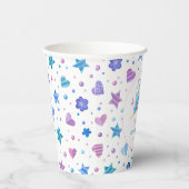 フェアリー凍っていタリーアイスプリンセスクラウン誕生日 紙コップ (右)