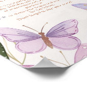 フェアリー初誕生日1歳の誕生日タイムカプセル ポスター (角)