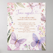 フェアリー初誕生日1歳の誕生日タイムカプセル ポスター (正面)