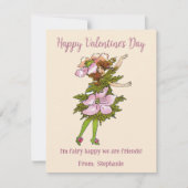 フェアリー幸せ私たちは友人である子供のバレンタインデー (正面)