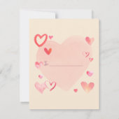 フェアリー幸せ私たちは友人である子供のバレンタインデー (裏面)