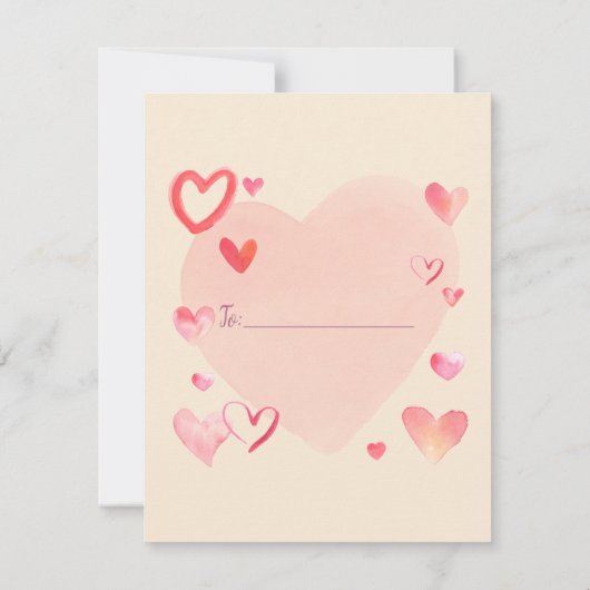 フェアリー幸せ私たちは友人である子供のバレンタインデー (裏面)