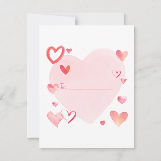 フェアリー幸せ私たちは友人である子供のバレンタインデー (裏面)