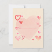 フェアリー幸せ私たちは友人である子供のバレンタインデー (裏面)