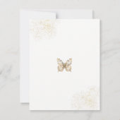 フェアリー最初のボホ誕生日パーティータイムカプセル ノートカード (裏面)