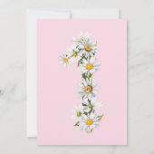 フェアリー第1回カラフル魔法のかわいい誕生日 招待状 (裏面)