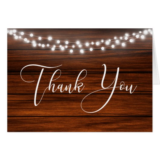 フェアリー素朴ライトサンキューカード (正面横)