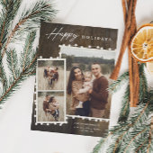 フェアリー素朴ライト3フォトコラージュ シーズンカード